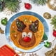 thumbnail image 5 of Juego de mesa de Navidad azul, servilletas desechables doradas, 5 of 6