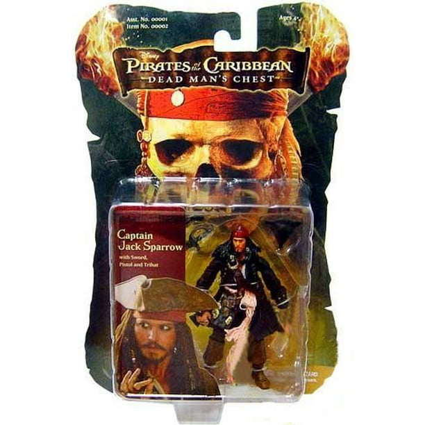Pirates of the Caribbean Dead Man's Chest Captain Jack Sparrow Action ...