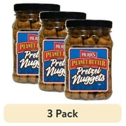 (3 pack) Herr's Peanut Butter Pretzel Nuggets 22 oz. Jug