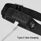 thumbnail image 2 of Escalada COB LED Sensor Faro Linterna USB Camping al aire libre Fuerte (A Blanco), 2 of 5