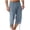 (Style 142)Light Blue, variant on EaskTriop Men's 3/4 Cropped Pants Relaxed Fit Lightweight Utility Joggers Quick Dry Synthetic Athletic Capri Trousers with Multi Pockets