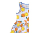 thumbnail image 2 of Wonder Nation Girls Play Dress and Short 2 Piece Set, Sizes XS-XLP, 2 of 3