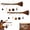 2 Pcs, variant on 9.84" Lighted Fall Broom Wall Hanging Halloween Decor, Broom with Lantern Pumpkin Rustic Ornament, Halloween Luminous Witch Broom Wall Hanging Decor with Led Lights