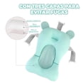 thumbnail image 2 of Cojín Antideslizante ELEGATE para Tina de Baño de Bebés Turquesa, 2 of 6