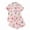 Pink, variant on Cute Button up Pajamas For Women Set 2 Piece Summer Funny Dinosaur Print Pjs Sets Lounge Matching Button Shirt with Shorts Sleepwear Pink M