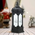 thumbnail image 3 of kiskick Retro Glass Christmas Lantern Lights – Night Light, Create Atmosphere, Indoor/Outdoor Decorative LED Ornaments, 3 of 8