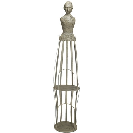 A Home Decorative Metal Mannequin Shelf, 50-Inch