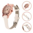 thumbnail image 3 of Reloj de cuarzo para mujer, reloj de pulsera de moda con correa, reloj retro para mujer, 3 of 5