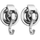 thumbnail image 3 of Set of 2 Heavy Duty Suction Hooks Removable Wall Hooks Reusable Bathroom Hooks Perfect for Kitchen Bathroom Bedroom Powerful Push Hooks, 3 of 5
