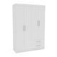 thumbnail image 2 of Ropero de Madera Mobi Muebles Modelo Magnolia Color Blanco, 2 of 6