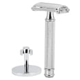 thumbnail image 2 of Men Double Sided Manual Shaver Portable Hair Removal Beard Shaver Face Grooming Tool, 2 of 8