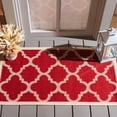 thumbnail image 2 of Safavieh Courtyard Becky Geometric Indoor/Outdoor Area Rug, Red, 2' x 3'7", 2 of 14