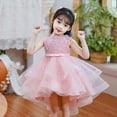 thumbnail image 4 of Girl Sequin Tulle Wedding Party Dress Bridesmaid Birthday Pageant Ball Gown, 4 of 4