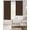 Dark Brown, variant on Vintage Rattan Black Out Curtains 84 Inch Long for Living Room, Minimalist Abstract Wicker Texture Brown Blackout Curtain Shade Thermal Insulated Window Curtains Grommet Drapes 42"x84" 2 Panels