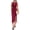 A-Wine Red, variant on PRETTYGARDEN Womens Summer Sleeveless Tank Dress Crew Neck Striped Side Slit Bodycon Casual Maxi Dresses