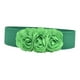 thumbnail image 1 of Cinturón elástico grueso y ancho para mujer, ideal para camisas largas, abrigos y vestidos. Verde, 1 of 9