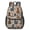 Folk Art Cat and Flower Beige Pattern, variant on Folk Art Cat and Flower Beige Pattern 17" Waterproof Oxford School Backpacks for Teens, S-Shape Padded Straps, for School, Travel, Hiking, Camping