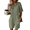 Armygreen, variant on EKOUAER Rompers for Women Casual Ribbed Short Sleeve T-Shirt Tee Romper Summer Outfits with Pockets 2026