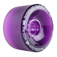 thumbnail image 3 of Bigfoot Roues de Longboard Freeride Chemins de Table Stoneground 70mmx45mm 80a Violet, 3 of 4