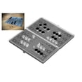 thumbnail image 1 of Magnetic Backgammon / Travel Backgammon in Pocket Size Game Silver Christmas Gift, 1 of 3