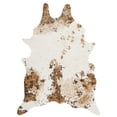 thumbnail image 2 of Safavieh Faux Cow Hide Dalia Novelty Area Rug, Beige/Dark Brown, 6' x 8', 2 of 11