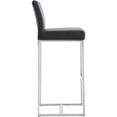 thumbnail image 4 of Tov Furniture Denmark Tabouret de Bar en Acier Inoxydable (Ensemble de 2), Noir, 4 of 9