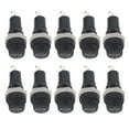 thumbnail image 2 of Panel Mount Fuse Holder for Radio Glass Tube Fuses - 10pcs, 2 of 10