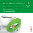 thumbnail image 6 of Pund'it Green Tee Mug and Cup Cover, Golf Themed Cup Lid For Tea, Coffee and More, 4.35", 6 of 8