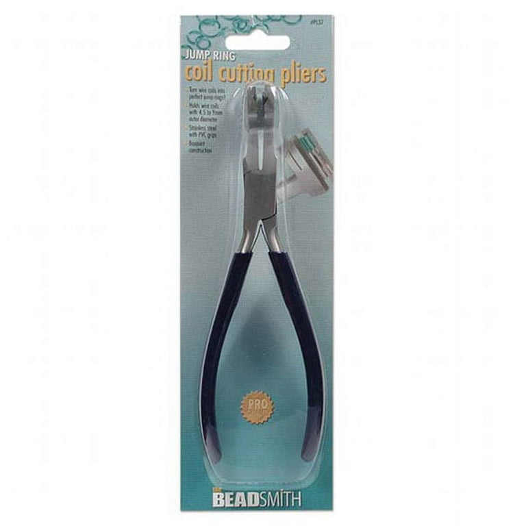 Beadsmith Ring Coil Cutting Pliers with Make Jump Rings
