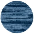 thumbnail image 5 of SAFAVIEH Retro Chantel Abstract Area Rug, Light Blue/Blue, 6' x 6' Round, 5 of 9