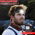 thumbnail image 4 of Linterna frontal Northlet de 3000 lúmenes recargable, paquete de 6, con sensor de movimiento, 4 of 6