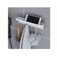 thumbnail image 4 of Portallaves Bandeja De Pared Xtellar color gris Perchero Organizador Moderno, 4 of 4
