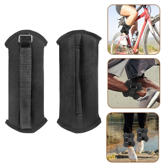 OFFIGAM 1Pair Adjustable 2 Pound Ankle Weights for Training Endurance and Running
