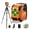 Black-Orange(with tripod), variant on Ludotline L90 Pocket Cross-Line Laser – Compact and Durable Self-Leveling Green Laser Level with Pendulum Lock, Withstands 4-FT Drops. Ideal for Picture Hanging, Cabinets, Tile, and DIY Home Projects