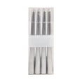 thumbnail image 2 of Kumdkd 4-Pack Electroplated Taper Candles 9.84in, Twisted Dripless Long Candles for Romantic Wedding, Dining Table, Restaurant & Holiday Decorations, 2 of 6