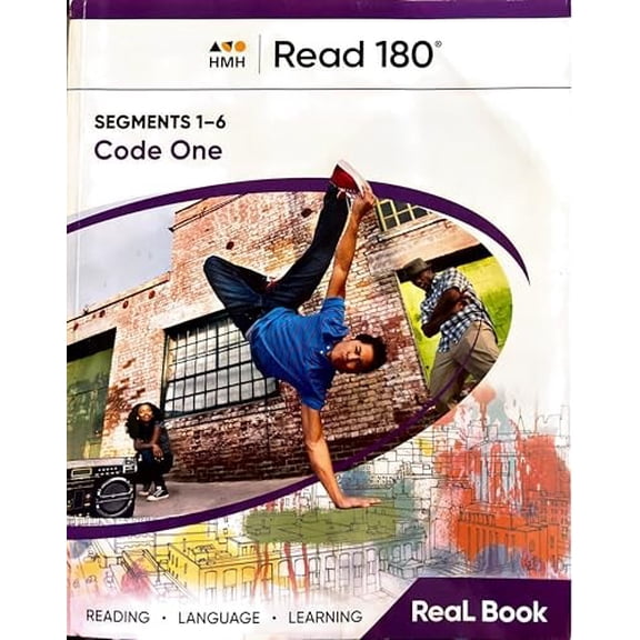 Pre-Owned HMH Read 180, Real Book , Segments 1-6, Code One Paperback