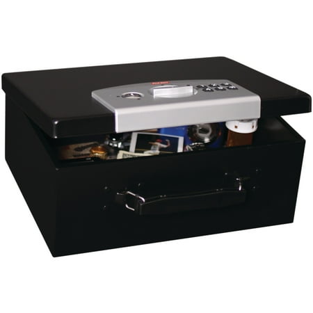 First Alert 0.3 cu. ft. Steel Security Box with Electronic Lock, 3035DF