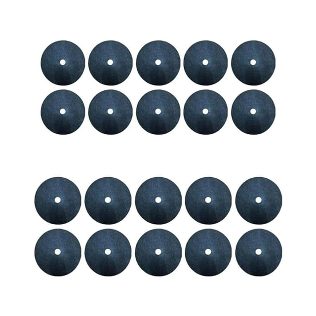 20 Anillos de Tela Transpirable para árboles, Barrera de Control de Césped, Alfombrilla Protectora para No árboles, Negra
