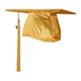 thumbnail image 4 of Endea Graduation Shiny Antique Gold Graduation Cap  Tassel, 4 of 11