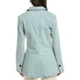 thumbnail image 2 of Proenza Schouler White Label womens  Freya Denim Blazer, 4, Blue, 2 of 3