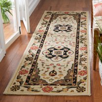 Safavieh Easy Care Todor Medallion Runner Rug, Cream/Olive, 2'6" x 8'