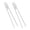 2pcs White, variant on OIUR 2-in-1 Fork Chopsticks Combo Reusable Eating Tool for Sushi Noodles Lightweight Portable Utensil Versatile Asian Cuisine Sticks