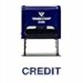 thumbnail image 3 of Credit Self Inking Rubber Stamp (Encre Bleue) - Grand, 3 of 4
