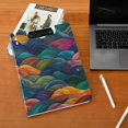 thumbnail image 5 of FORMRS A4 Clipboard Folder with Pen Holder Horizontal Foldable School Office Binder, Colorful Waves Pattern, 5 of 9