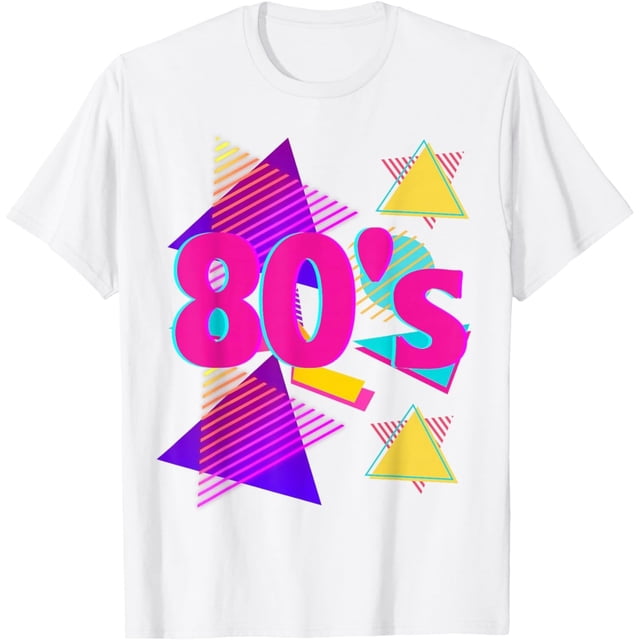 Retro 80 Gráficos de fiesta para disfraz