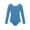 Light Blue, variant on Kids Girls Clothes Jumpsuits Crew Neck Long Sleeve Fashion Tights Dance Soft Cute Bodysuit for Girl