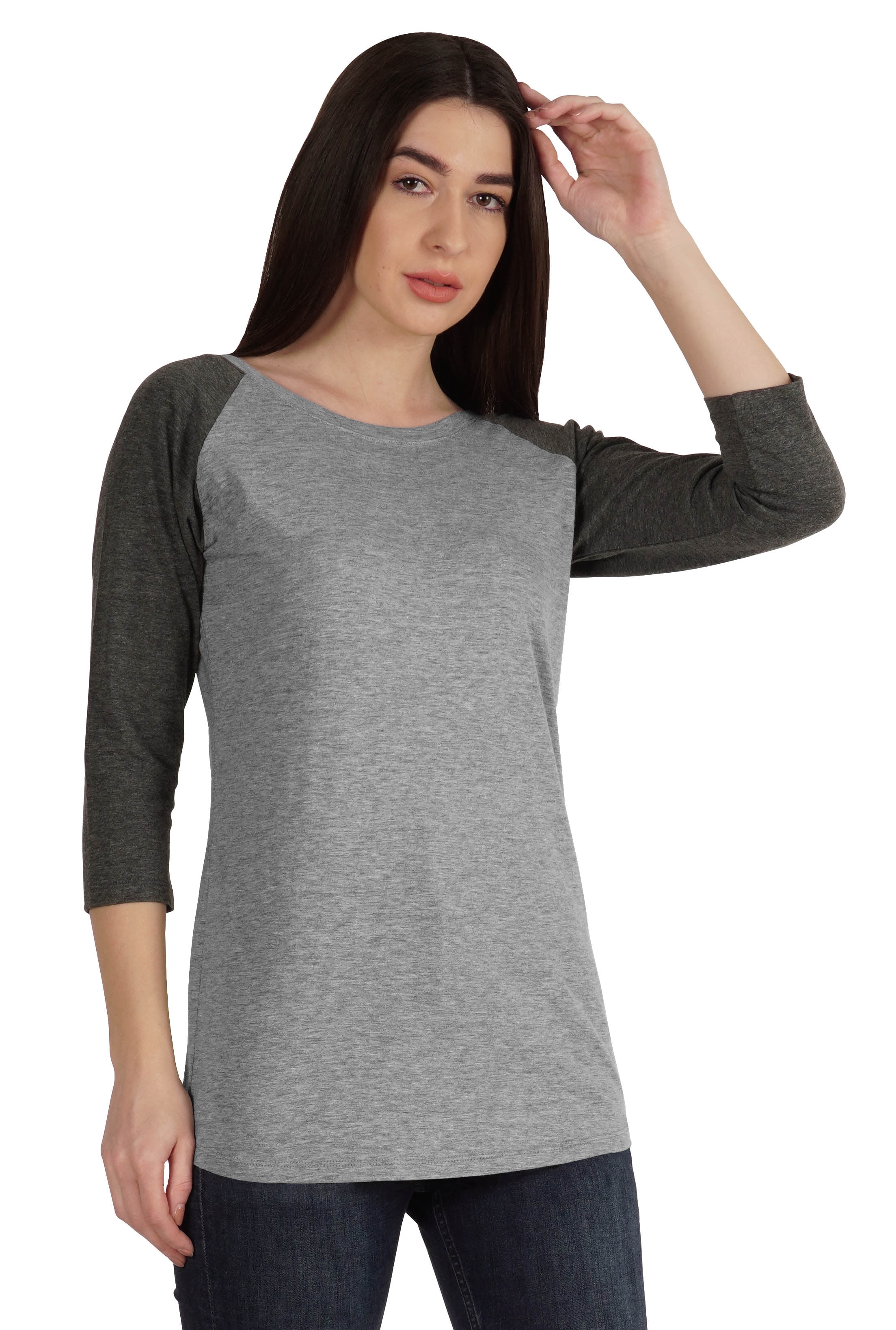 Inkmeso Womens Color Block Raglan Quarter Sleeve TShirt Baseball Tee Casual Sports Jersey Top