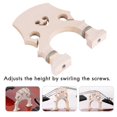 thumbnail image 5 of Standard Maple Bridge Replacement Part For Double Bass Adjustable Bass Bridge,3/4 Size, 5 of 5