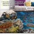 thumbnail image 2 of GZHJMY Sea Ocean Turtle Non Slip Area Rug for Living Dinning Room Bedroom Kitchen, 1.7 ' x 2.6'(20 x 31 Inches / 50 x 80 cm), Sea Ocean Turtle Nursery Rug Floor Carpet Yoga Mat, 2 of 6