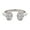 10K White Gold, variant on Fine Jewelry 10K Yellow Gold Round-shape Lab Grown Diamond Cat Heart Ring (1/2 Cttw, D-F Color, VS1 Clarity) Size 9